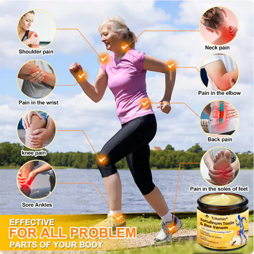 Trilumia® Botulinum Toxin & Bee Venom Pain-Relief Bone Healing Cream🌟