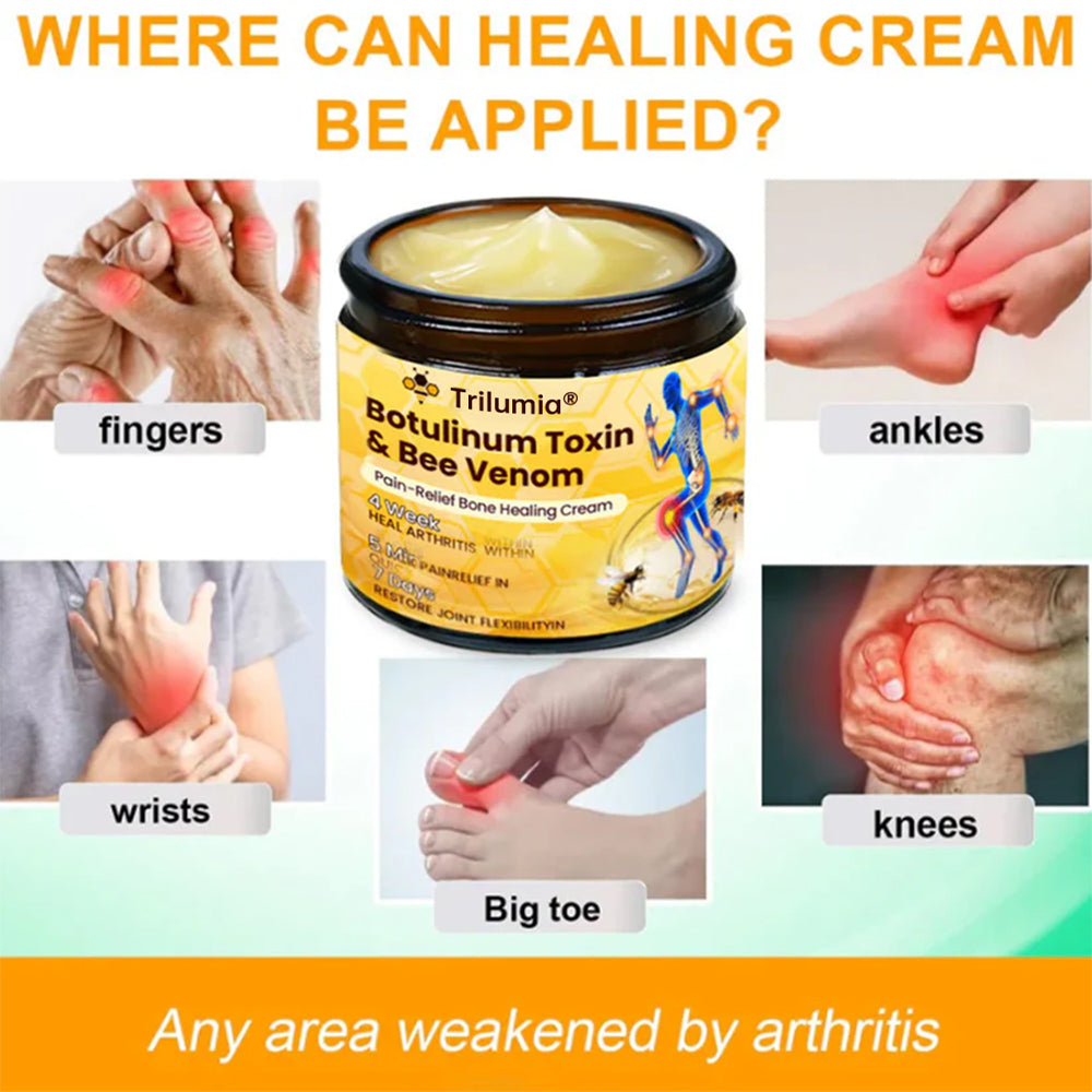 Trilumia® Botulinum Toxin & Bee Venom Pain-Relief Bone Healing Cream🌟