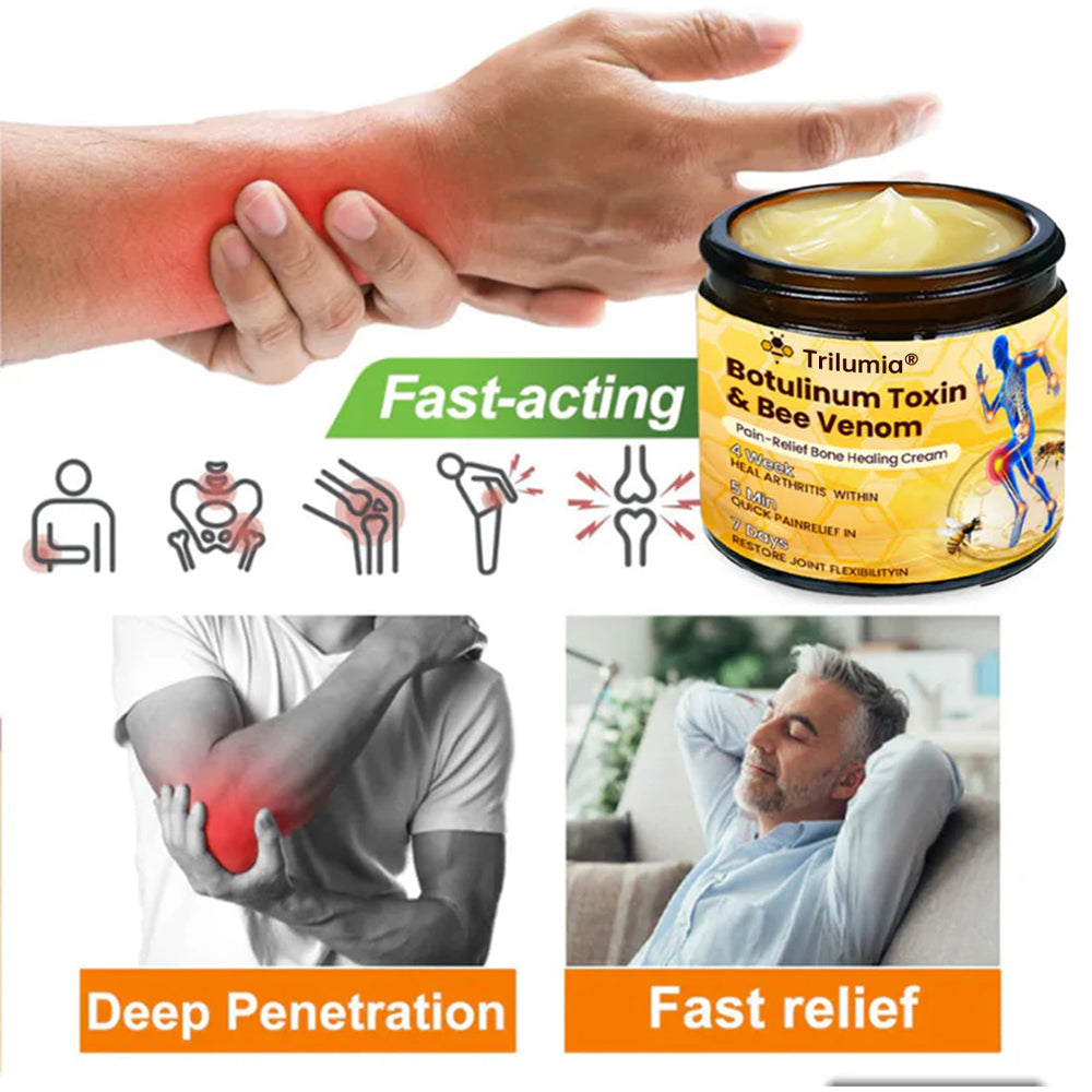 Trilumia® Botulinum Toxin & Bee Venom Pain-Relief Bone Healing Cream🌟