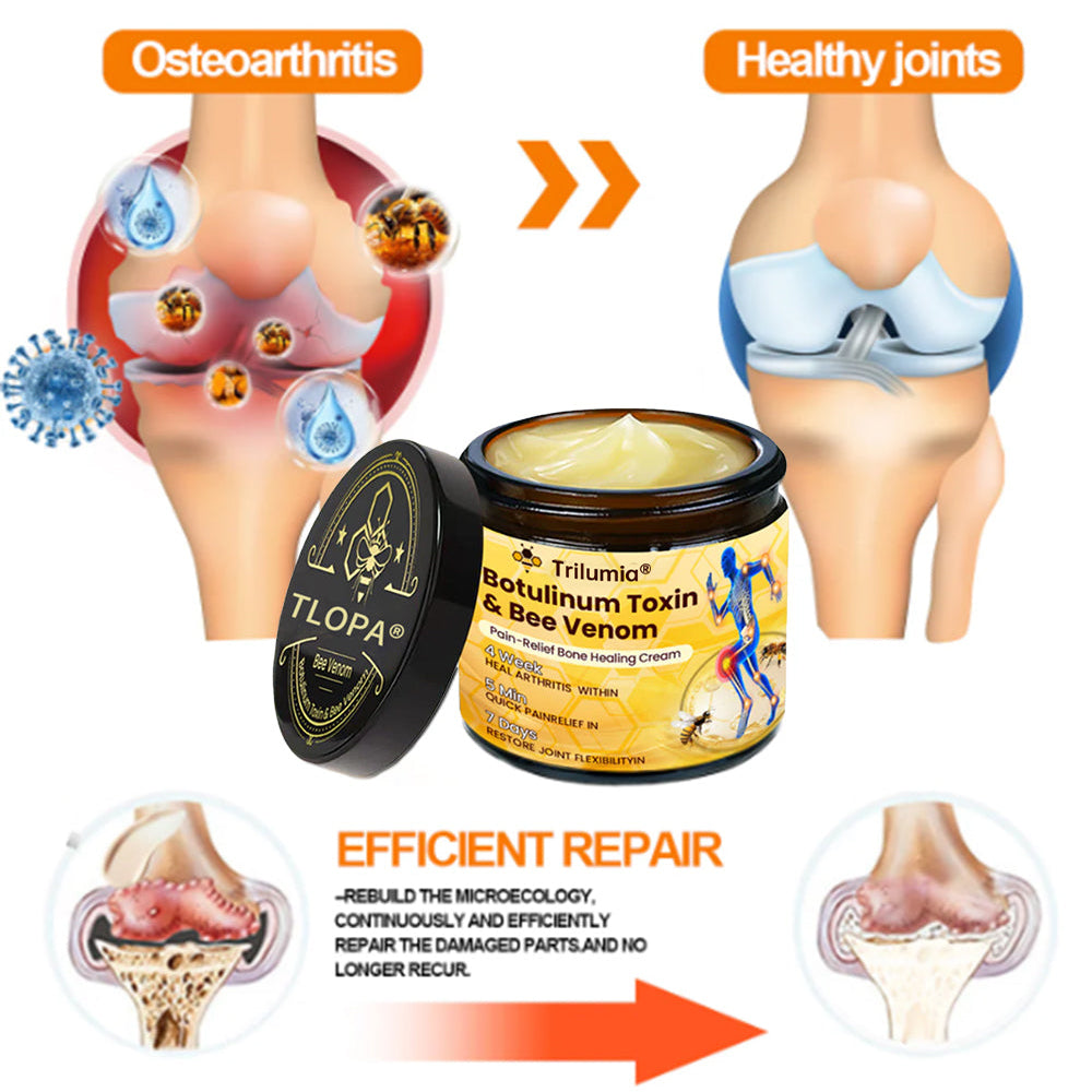 Trilumia® Botulinum Toxin & Bee Venom Pain-Relief Bone Healing Cream🌟